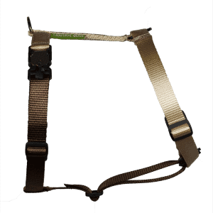 Duo-color tuigje beige-bruin