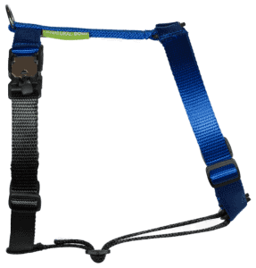 Duo-color tuigje blauw-zwart